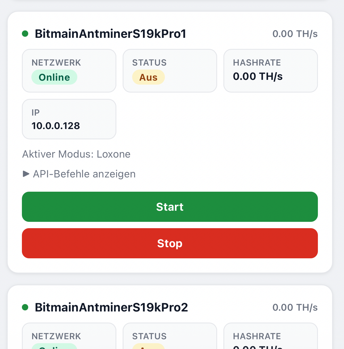 Energy-Bit Gateway - Smarte Miner Steuerung