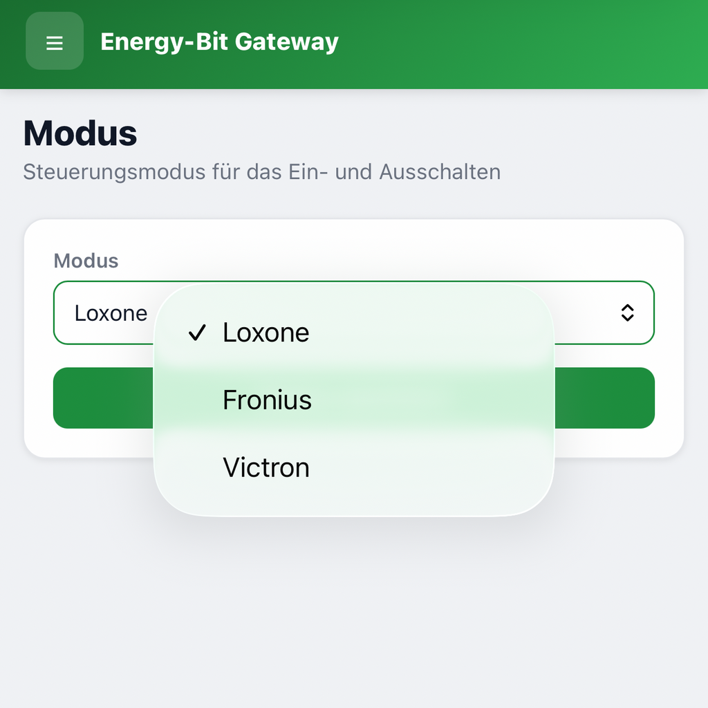 Energy-Bit Gateway - Smarte Miner Steuerung
